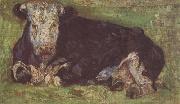 Vincent Van Gogh Lying Cow (nn04) oil painting picture wholesale